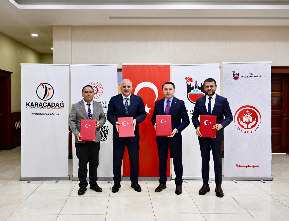 Anadoludakiler Programı Kapsamında Diyarbakır'ın Eğil İlçesinde Badem İşleme Tesisi Kurulacak 