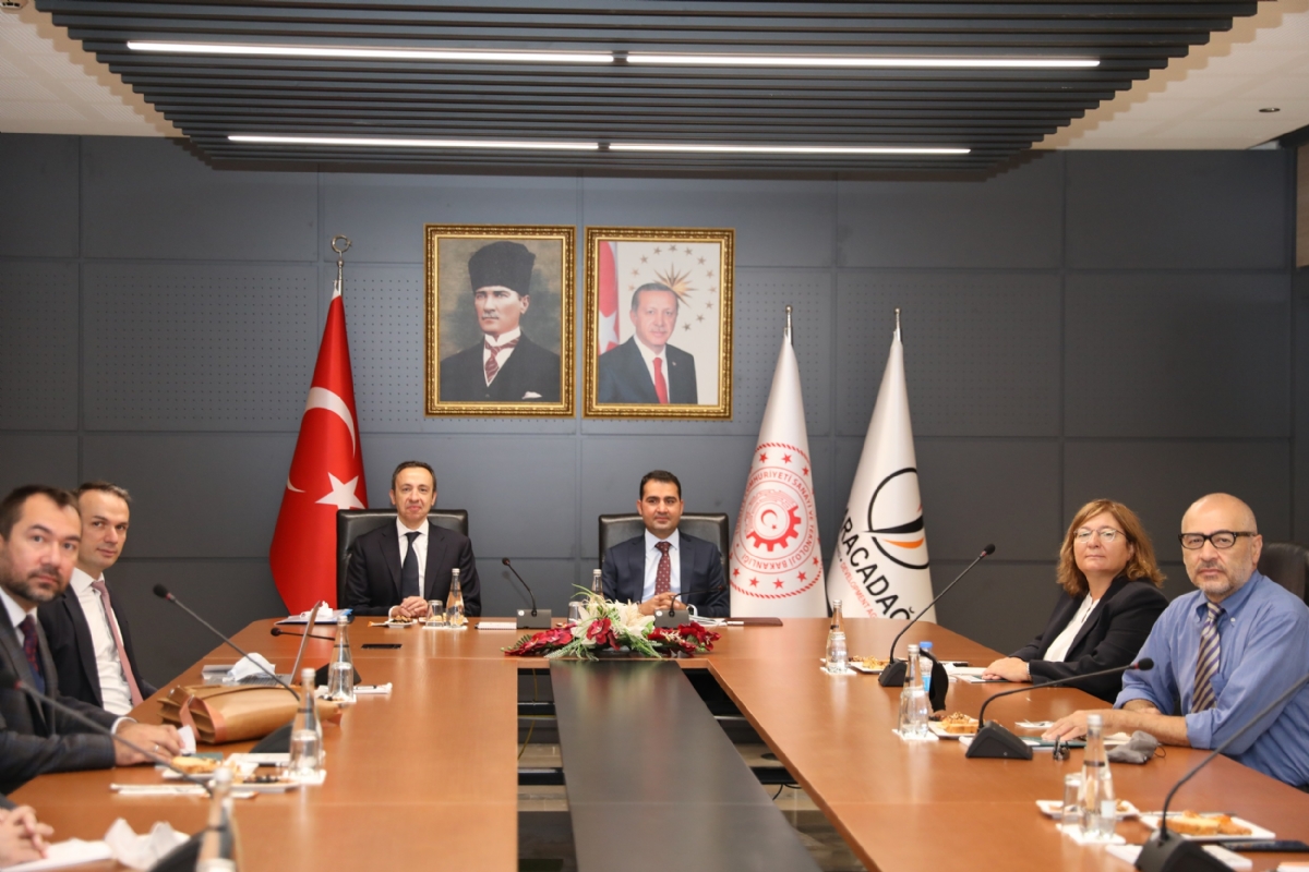 Türkiye Cumhuriyet Merkez Bankası Heyeti Ajansımızı Ziyaret Etti