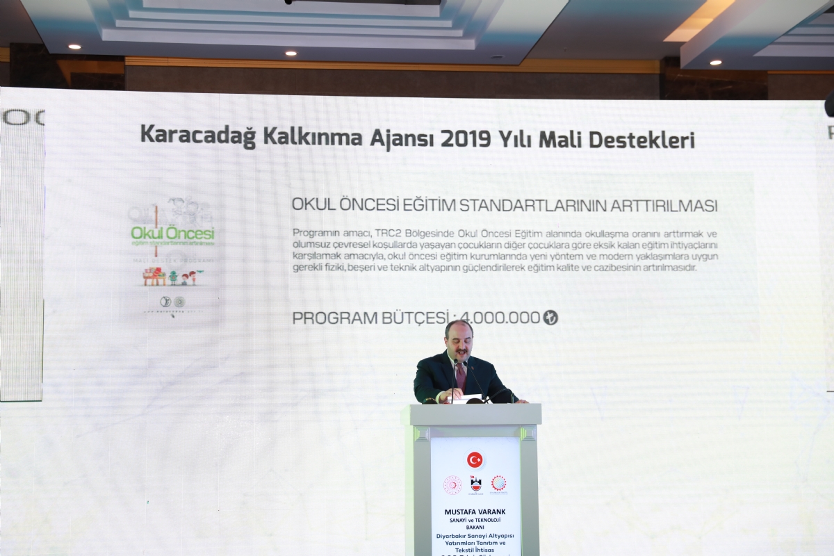Bakan Mustafa Varank: Tekstil İhtisas OSB, Diyarbakır’ın Gücüne Güç Katacak