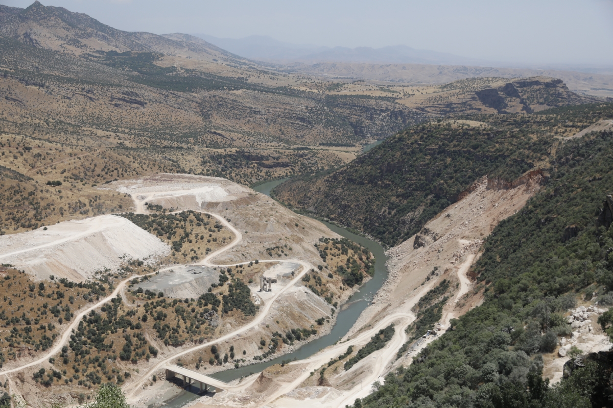 Silvan Barajı Proje Sahası’na Çalışma Ziyareti
