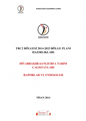 TRC2 Bölgesi Tarım Çalıştayları Raporu (2014)
